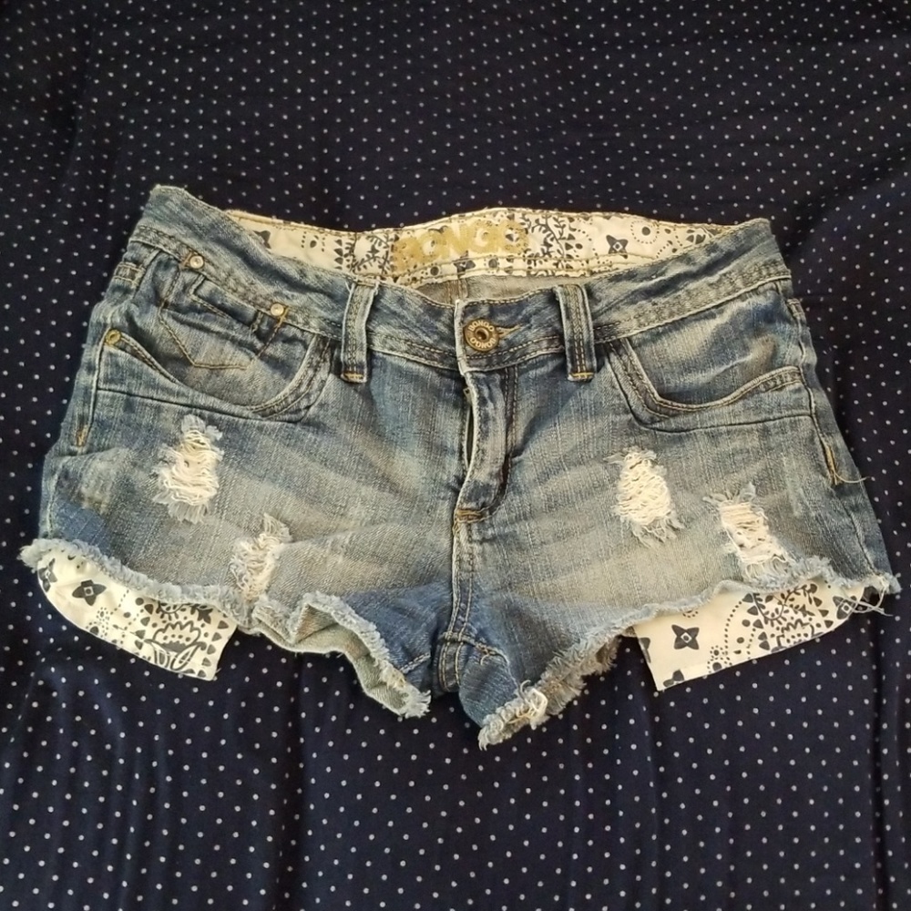 Bongo cutoff denim shorts